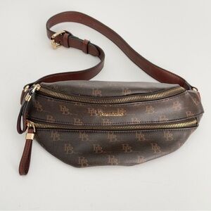 B Brentano Brown Fanny Pack
